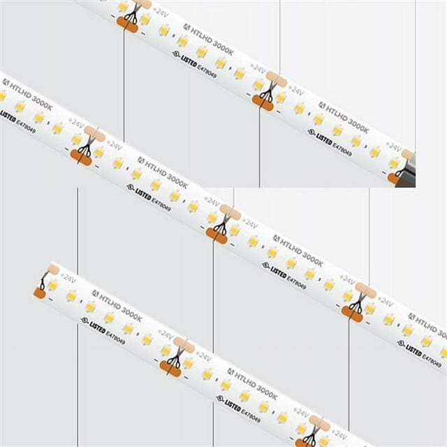 Trulux High Density High Output LED Strip Light - 16.4 ft. Reel - 5000K - 3.7 W by ft. - 370 Lumens by ft. - 24 V, White