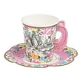 thumbnail image 1 of Truly Alice Cups & Saucers - Party Supplies - 12 Pieces, 1 of 1