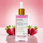 Truly Beauty Strawberry Vanilla After Shave Oil for Smooth Skin Post Shave 90ml,1pc