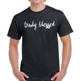 thumbnail image 1 of Truly Blessed Men T-Shirt - Graphic Tee S M L XL 2XL 3XL 4XL 5XL - Funny Thanksgiving Tshirts for Men Happy Thanksgiving Gifts, 1 of 2