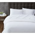 thumbnail image 1 of Truly Calm Antimicrobial Sheet Sets White Polyester 4-Piece Full Sheet Set, solid color themed, for Men and Women, OEKO-TEX Certified Confidence, 1 of 7