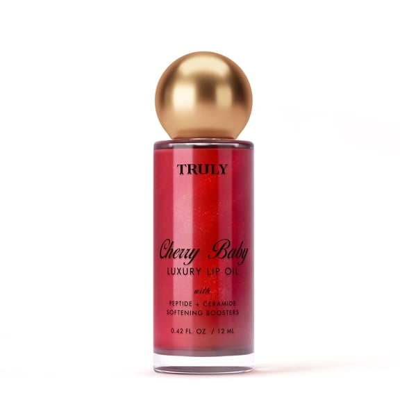 Truly Cherry Baby Shimmer Luxury Peptide Lip Oil