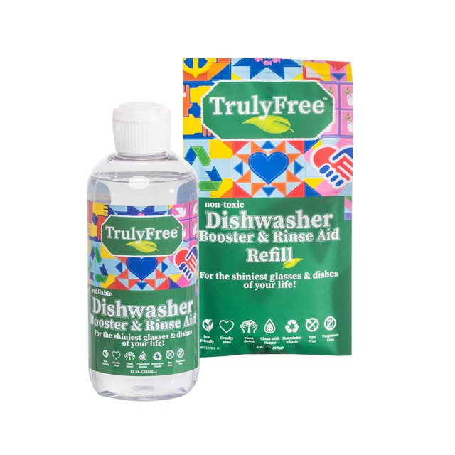 Truly Free NonToxic Dishwasher Booster & Rinse Aid Starter Kit, 100