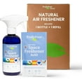 thumbnail image 1 of Truly Free Space Freshener Starter Kit, Lemongrass Essential Oil - Car and Air Fresheners for Home, Natural Odor Eliminator Room Spray, 16oz Spray Bottle, 1 Refill (3.4oz) No Synthetic Fragrances, 1 of 9