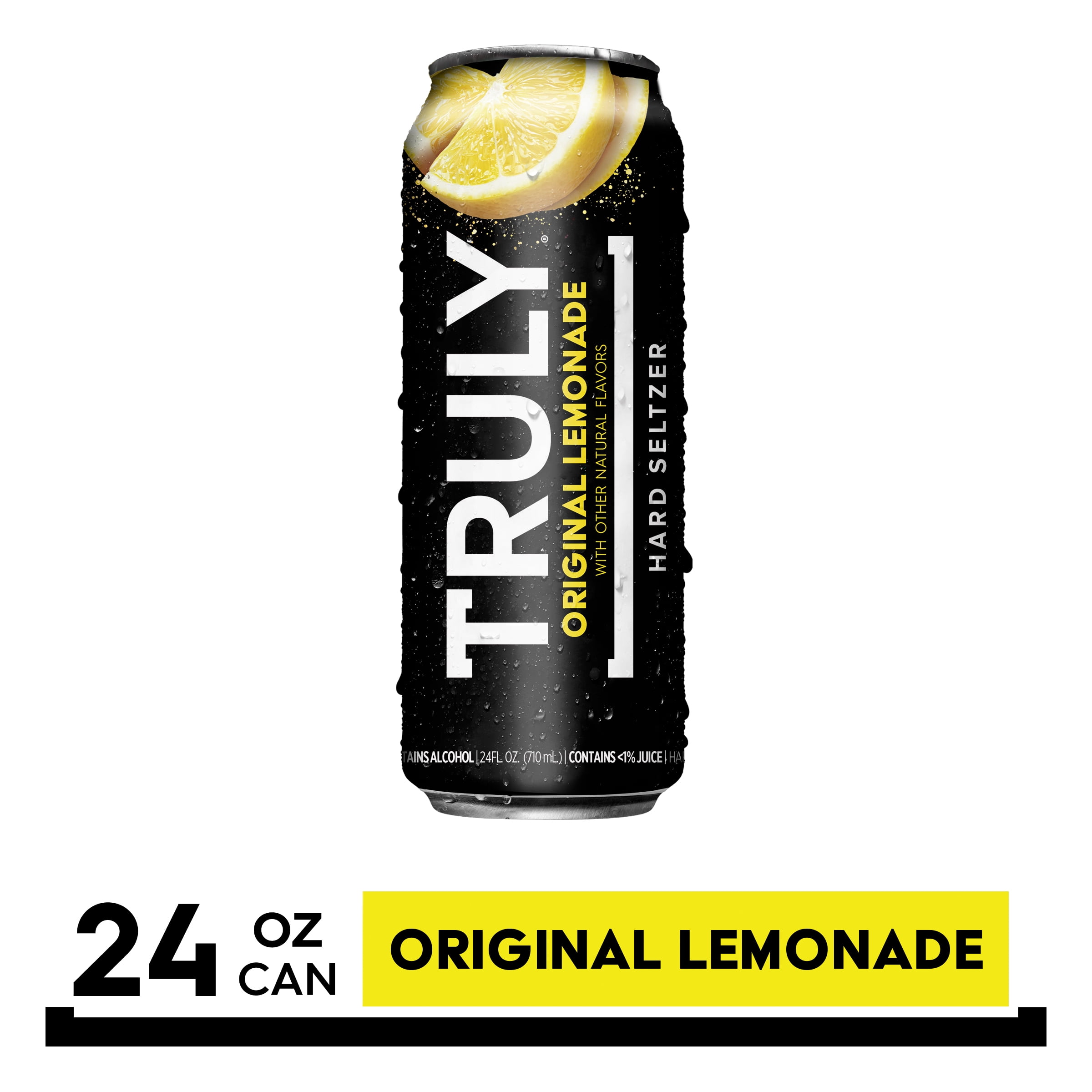 Truly Hard Seltzer Lemonade, 24 fl oz Aluminum Can, 5% ABV