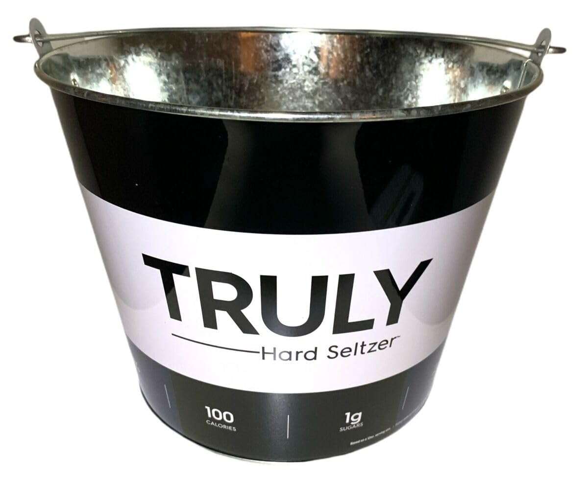 Truly Hard Seltzer Premium Full Steel Ice Service Bucket