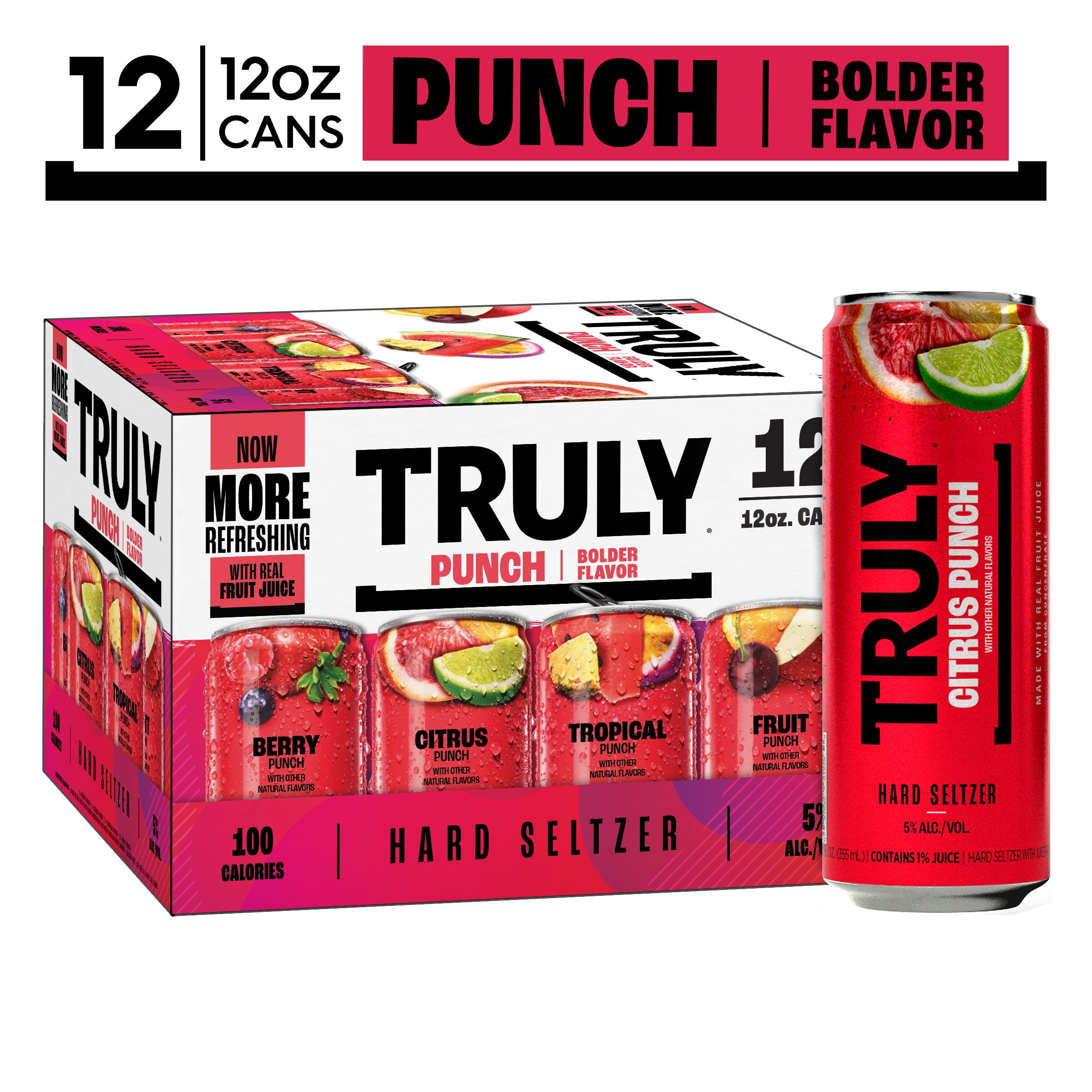 Truly Hard Seltzer Lemonade Mix Pack - 12pk/12 fl oz Slim Cans