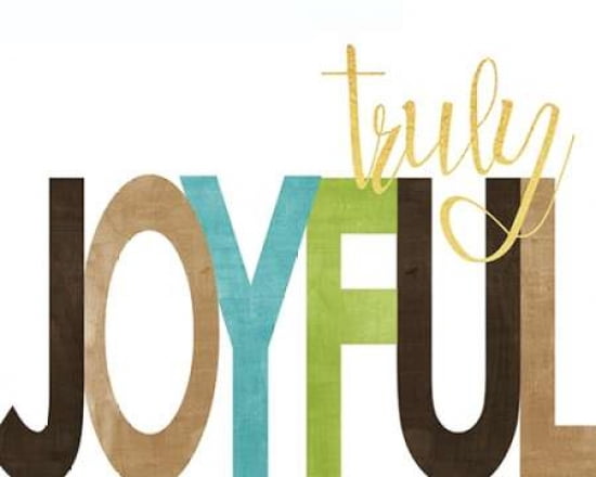 Truly Joyful Canvas Art - Alli Rogosich (24 x 30)