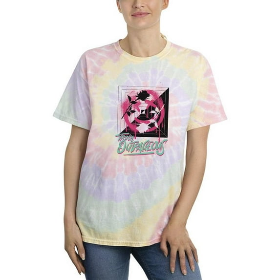 Truly Outrageous Spray Roses Tie Dye Spiral Women -Image by Shutterstock, Female x-Large