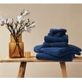 thumbnail image 1 of TRULY SOFT Cloud Solid Navy 6 Piece Towel Set, Solid Color, Oeko-TEX Certified, 1 of 6