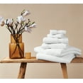 thumbnail image 1 of TRULY SOFT Cloud Solid White 6 Piece Towel Set, Solid Color, Oeko-TEX Certified, 1 of 6