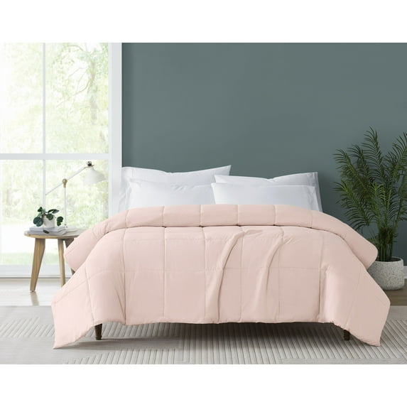 Truly Soft Everyday 100% Down Alternative King Blanket in Blush, Solid Color, OEKO-TEX Certified
