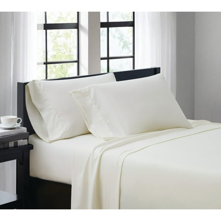 Truly Soft Everyday Brushed Microfiber Polyester 4-Piece Full Sheet Set with Deep Pocket Fitted