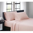 thumbnail image 1 of Truly Soft Everyday Solid Microfiber 100% Microfiber Polyester Deep Pocket Blush 4-Piece Queen, All Season, Adult Size, OEKO-TEX Certified, 1 of 12