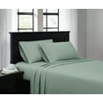 thumbnail image 1 of Truly Soft Everyday Solid Microfiber 100% Microfiber Polyester Deep Pocket Green 4-Piece Full, All Season, Adult Size, OEKO-TEX Certified, 1 of 12