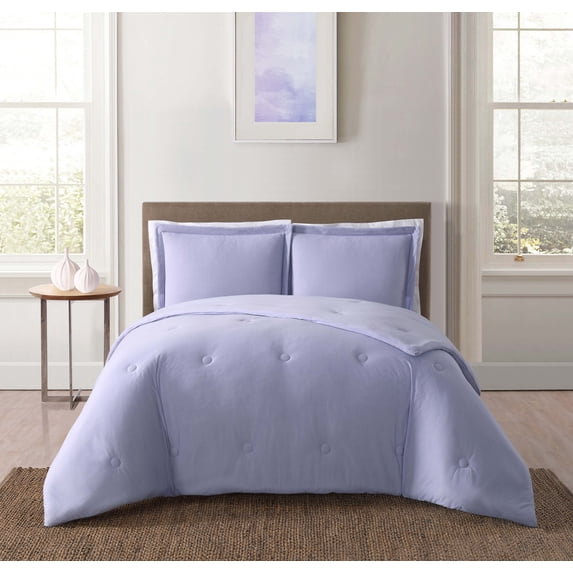 Truly Soft Everyday Solid Jersey Lavender Twin XL Comforter Set