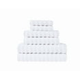 thumbnail image 1 of Truly Soft Everyday Zero Twist 6-Piece 6 Piece Set Towel in White, 54 x 30, Cotton , Adult, All Season, OEKO-TEX Certified, 1 of 5