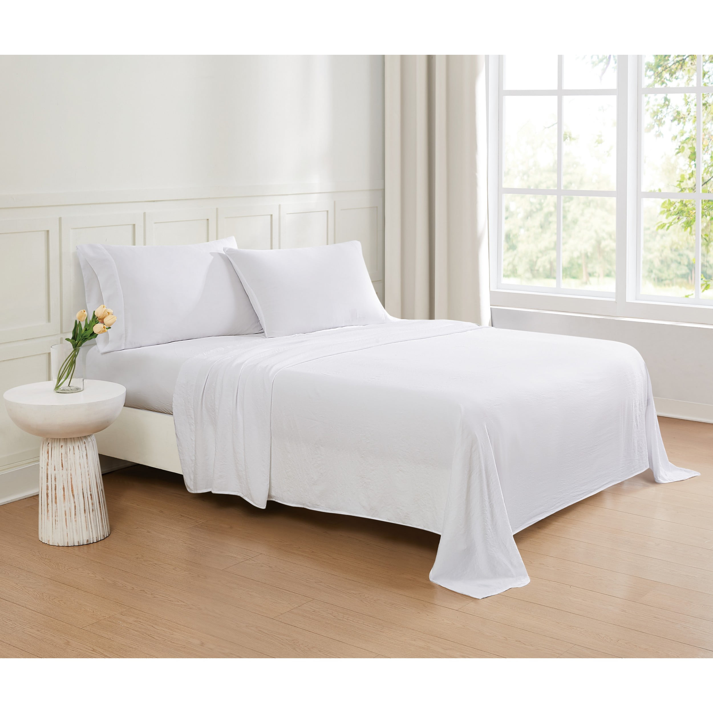 Heritage Kids Rainbow Ombre Sheet Set - Full Size, 4-Piece Soft Polyester Bedding For Kids & Teens