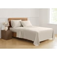 thumbnail image 1 of Truly Soft Green 100% Recycled Microfiber Polyester Beige 4-Piece Full, Solid Casual themed, Adult Bedding, OEKO-TEX Certified, 1 of 9