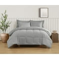 thumbnail image 1 of TRULY SOFT Green Solid Grey Twin/Twin XL 2 Piece Comforter Set, Solid Color Themed, Oeko-TEX Certified Confidence, 1 of 9