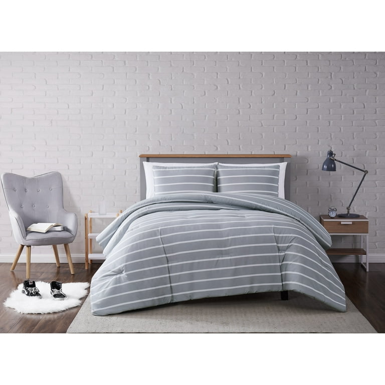 Grey twin comforter clearance walmart