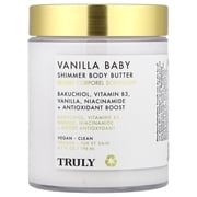 Truly Beauty Vanilla Baby Shimmer Body Butter, 6.7 fl oz 198 ml