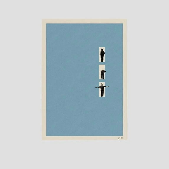 Truman Show Inspired Poster Mid Century Modern Poster Wall Art Minimalist Home Decor Size 24''x36'' - Postora