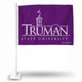 thumbnail image 1 of Truman State NCAA Bulldogs 14x19 Double Sided Window Mount Car Flag, 1 of 6