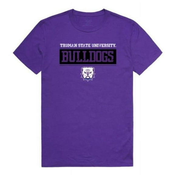 Truman State University Bulldogs College Established T-Shirt, Purple - Large