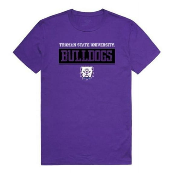 Truman State University Bulldogs College Established T-Shirt, Purple - Medium