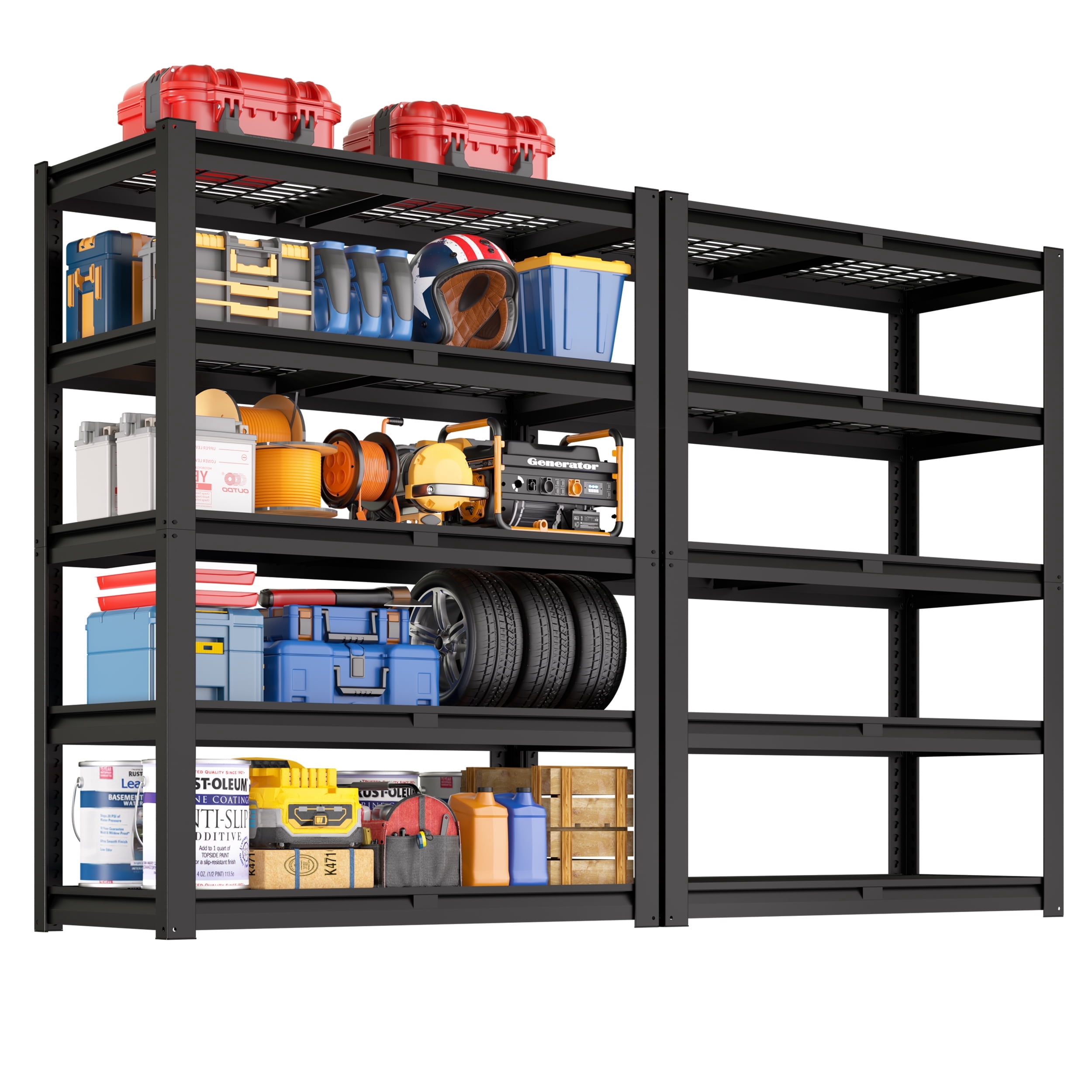 TrumanPick 2750LBS Metal Storage Shelves 36