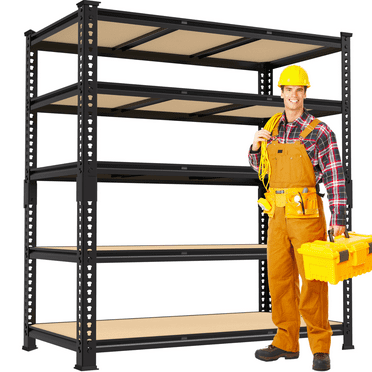 TrumanPick Metal Storage Shelves 48" W x 24" D x 71" H Adjustable Heavy Duty Shelving for Garage,3250lbs
