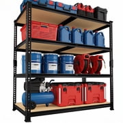 TrumanPick Storage Shelves 4 Tier 40"W 20"D 59"H Metal Heavy Duty Garage Storage Rack Utility Shelving Unit Adjustable for Kitchen Pantry Warehouse