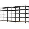 thumbnail image 1 of TrumanPick Storage Shelves 5 Tire Garage Metal Storage Shelving Unit Heavy Duty Utility Shelf Rack 36" W x 16" D x 71" H-1500lbs, Black, 1 of 12