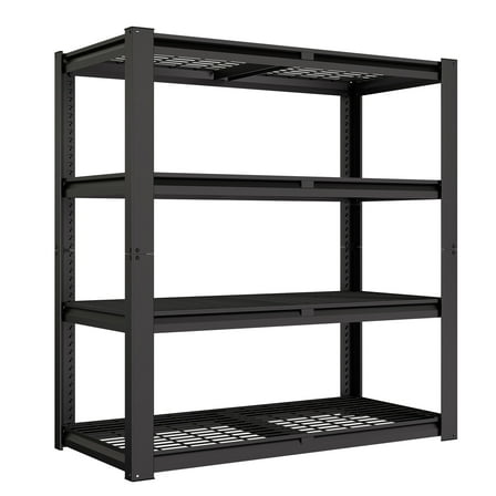 TrumanPick 2200LBS Metal Storage Shelves 40"W x 20"D x 59"H Garage Shelving Units Adjustable Storage Rack Heavy Duty Industrial Shelving
