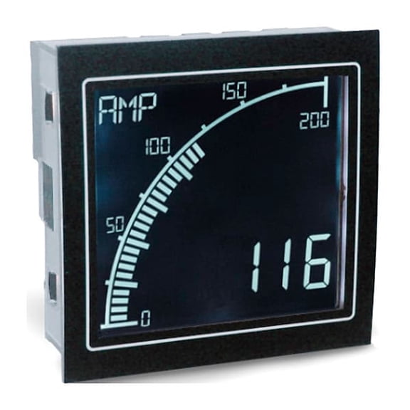 Trumeter Amperage Panel Meter,AC Current APM-CT-ANO