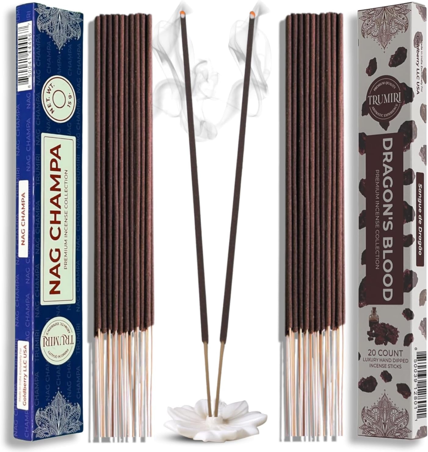 Trumiri Incense Sticks - Combo Pack of 35 Insence-Sticks - 15 Nag ...
