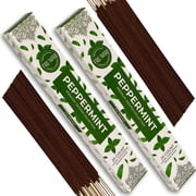 Trumiri Incense Sticks - Total 40 Peppermint Insence-Sticks - Dual Pack of 20 Insenses - Insents - Incents - Inscense - Incence - Incienso - All Natural Incense Sticks