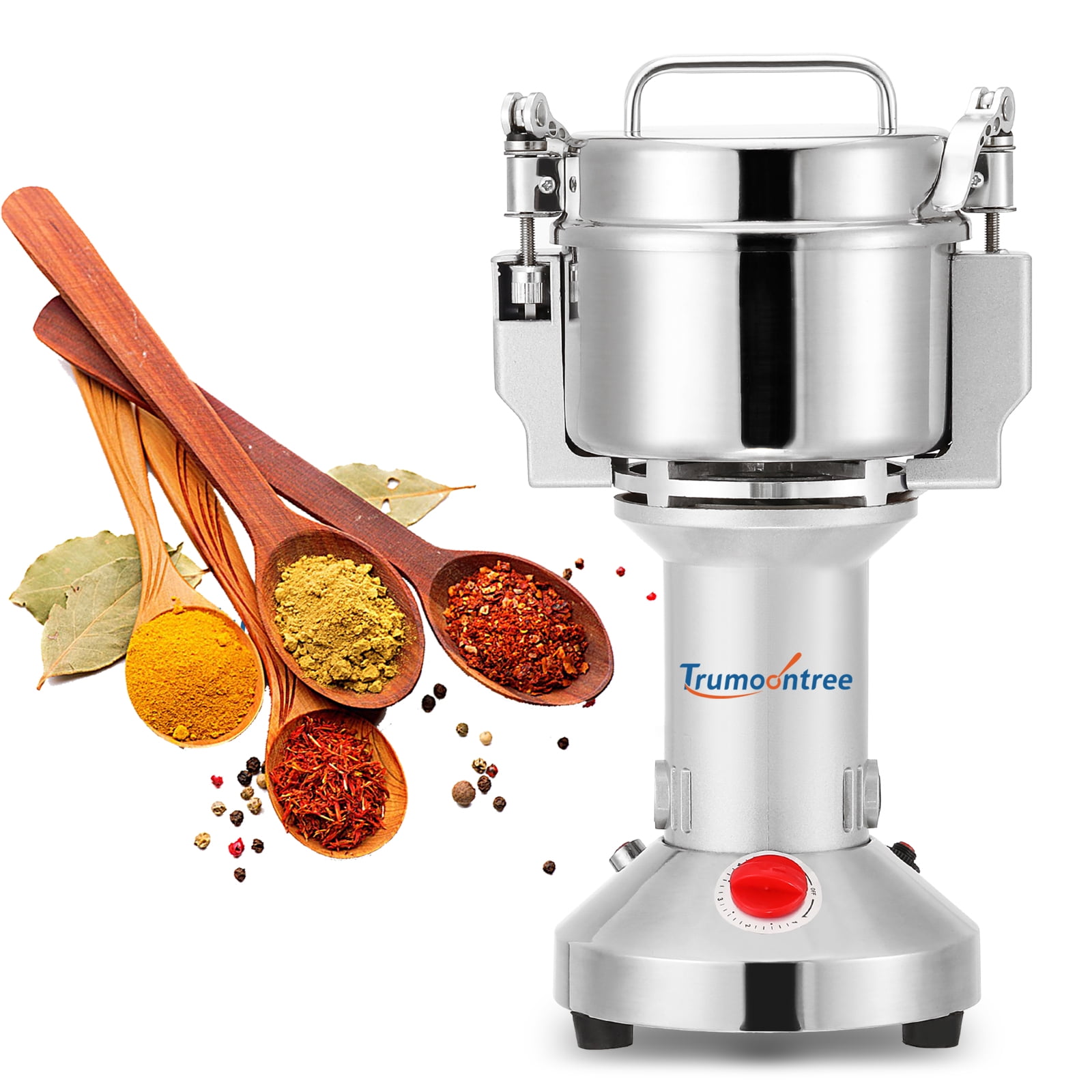 Duronic Electric Spice Grinder Mill CG300, 100g, 300W, Stainless-Steel  Blade, For Beans, Herbs, Spices, Nuts, Seeds, Pulses and Fruit