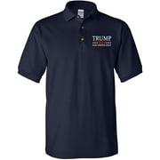 Trump 2020 Keep America Great Polo Ultra Cotton Piqué 3800 Navy