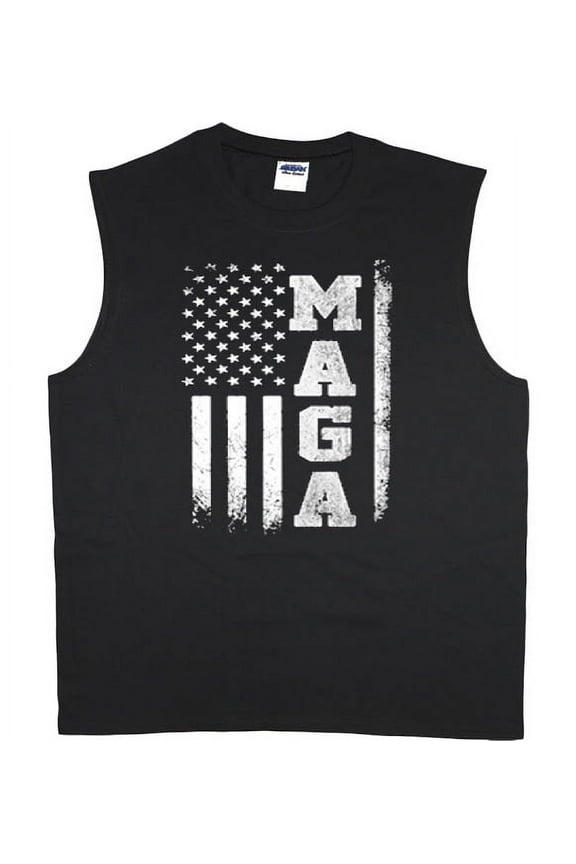 Trump 2020 MAGA Sleeveless T-shirt Muscle Tee
