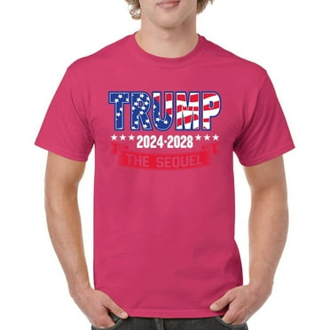 Trump 2024-2028 The Sequel T-shirt 47th President Elect USA First JD Vance Make America Great Again MAGA Men's Tee