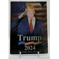 thumbnail image 1 of Trump 2024 3D Lenticular Motion Sticker Decal Peeker America First, 1 of 3