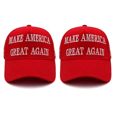 Trump 2024 45-47 MAGA Hat Trump Make America Great Again Slogan with USA Flag Adjustable Baseball Cap bCm