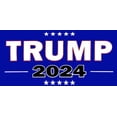 thumbnail image 1 of Trump 2024 Blue Vinyl Decal Bumper Sticker, 1 of 1