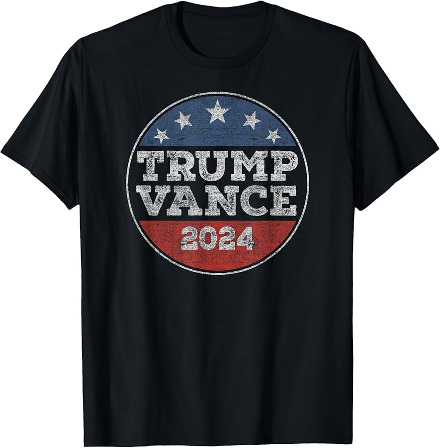 Trump 2024 Button Election for Republicans Trump Vance 2024 TShirt