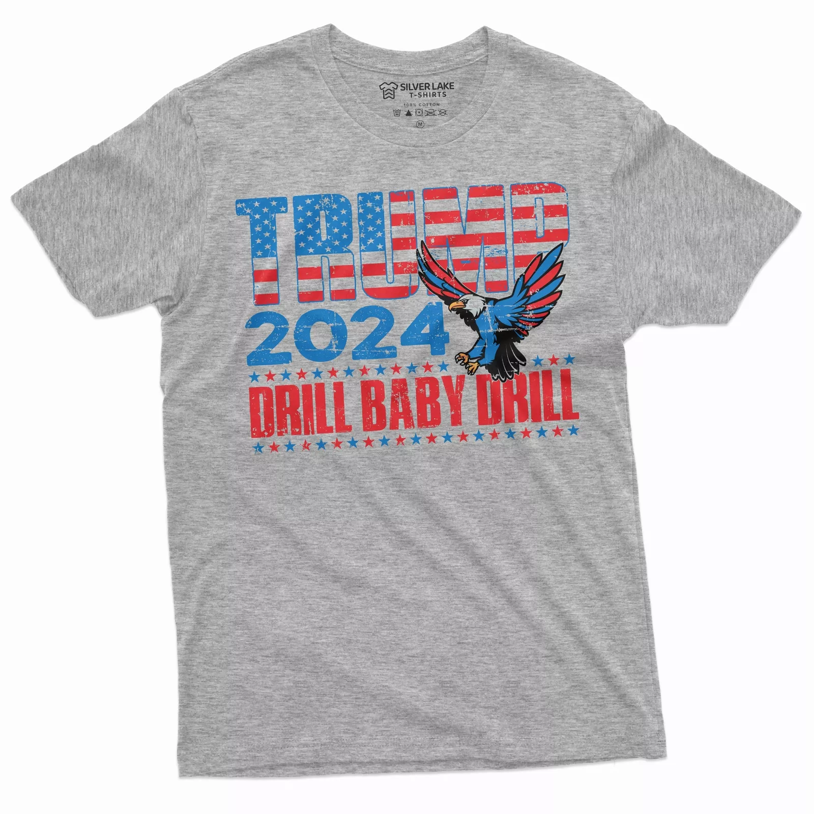 Trump 2024 Drill Baby Drill Tshirt DJT 20242028 US presidential