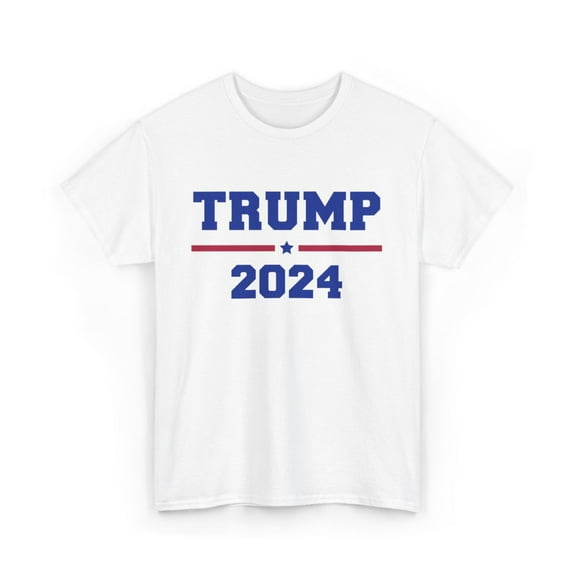 Trump 2024 Election Presidential T-Shirt Patriotic Campaign maga USA Flag