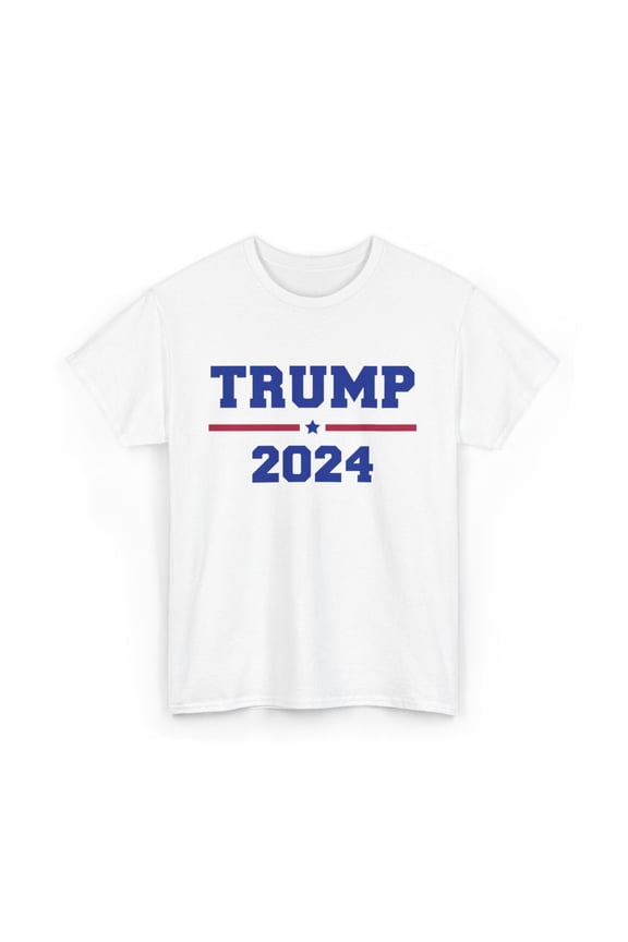 Trump 2024 Election Presidential T-Shirt Patriotic Campaign maga USA Flag