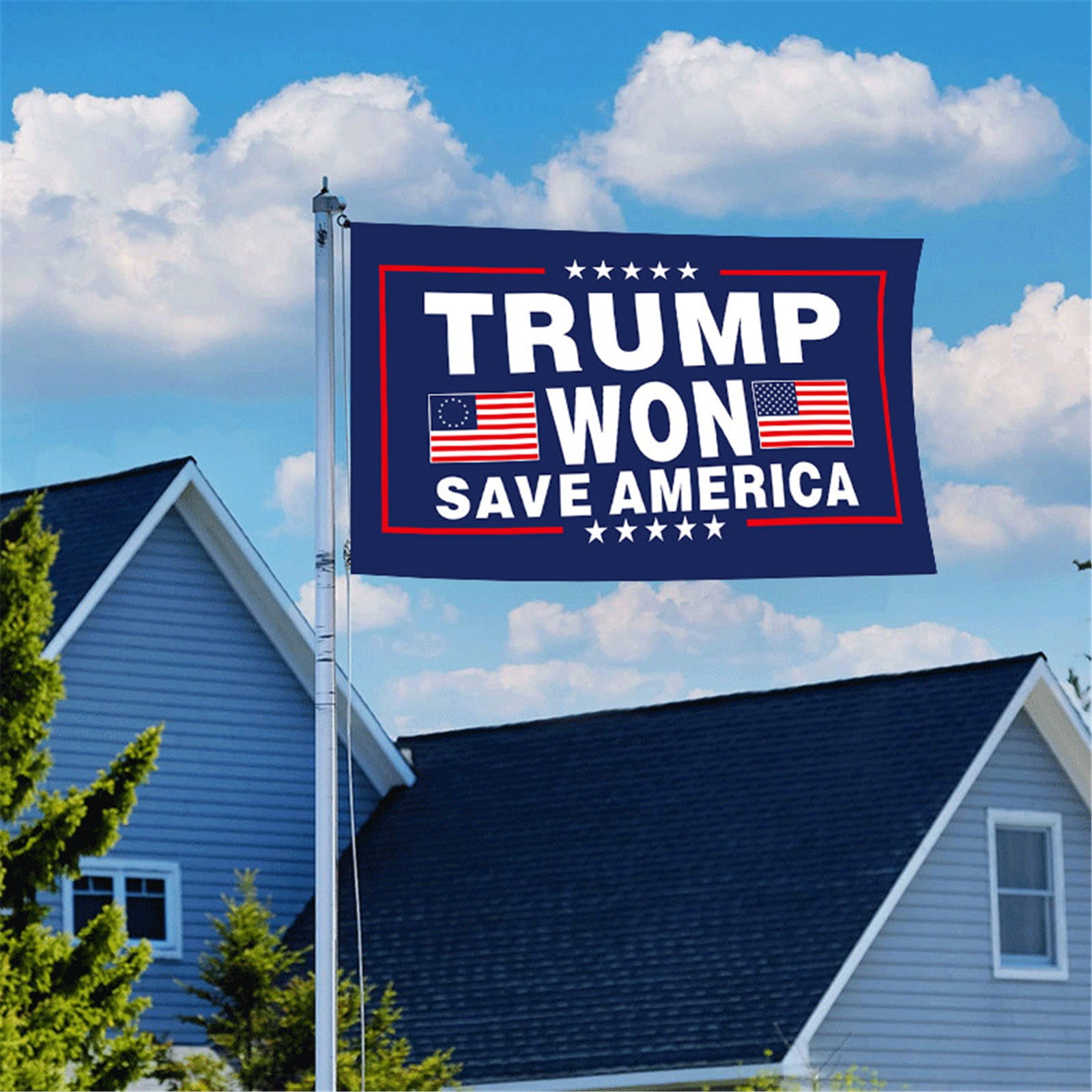 Trump 2024 Flag 3X5 Outdoor Double Sided 3 PlyDonald Trump Take